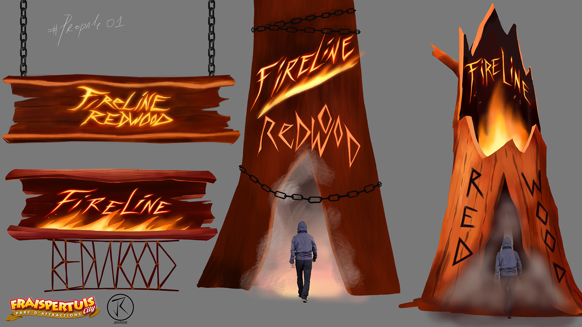 Fireline Redwood - 2