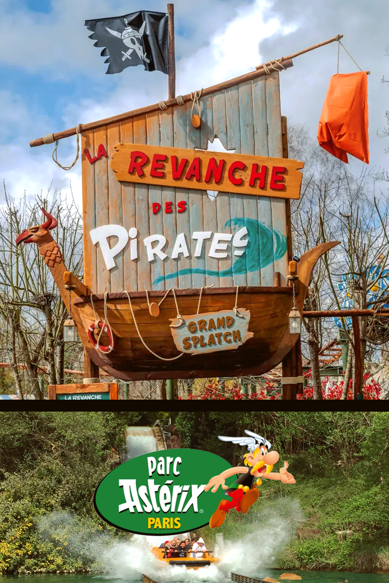 Parc Asterix La revanche des pirates - Le Grand Splatch